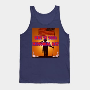 May 27 2024 Memorial Day Tank Top